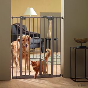 Absperrgitter Dog Barrier 2 mit Katzentür