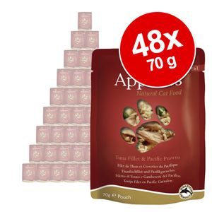 Applaws Katzenfutter Sparpaket 48 x 70 g im Pouch