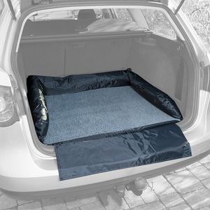 Autobett mit Stoßstangenschutz
