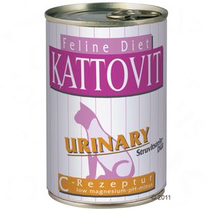 Boîtes pour chat Kattovit Urinary - Low Magnesium 6 x 400 g