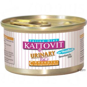 Boîtes pour chat Kattovit Urinary - Low Magnesium 12 x 85 g