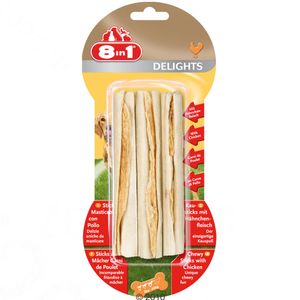 Bâtonnets à mâcher 8in1 Delights, poulet