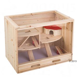 Cage en bois pour hamster, souris et rat