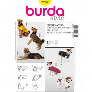 Cartamodelli impermeabili per cani