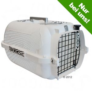 Catit Voyageur White Tiger Crate - white