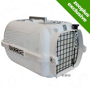 Catit Voyageur White Tiger Crate - white