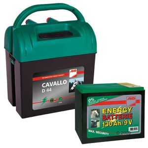 Cavallo D44 Trockenbatteriegerät + 9V Batterie