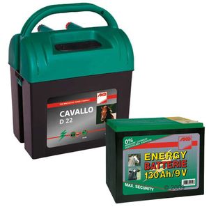 Cavallo D22 Trockenbatteriegerät + 9V Batterie