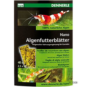 Dennerle Nano Algenvoerbladeren