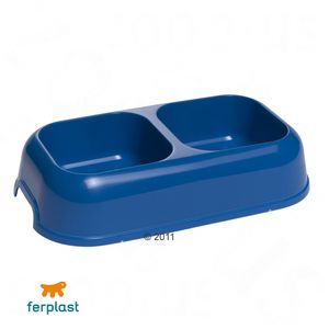 Dubbele Kunststofvoerbak Party 1,2 l
