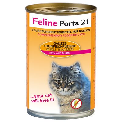 Feline Porta 21 Cat Food 12 x 400g at zooplus