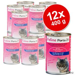Feline Porta 21 -säästöpakkaus 12 x 400 g