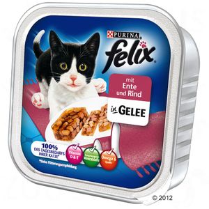 Felix bocaditos en gelatina 32 x 100 g