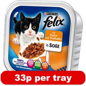 Felix Chunks in Gravy 32 x 100g