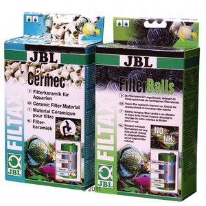 Filtermassen Cermec und Filterballs
