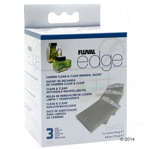 Filtros de carbón activo Fluval Edge