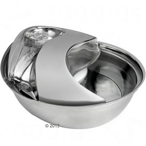 Fontaine à eau pour chat et petit chien Raindrop en inox