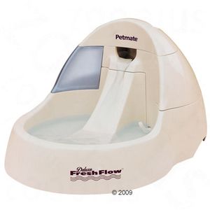 Fontaine pour chien et chat Fresh Flow Deluxe 3 L, beige