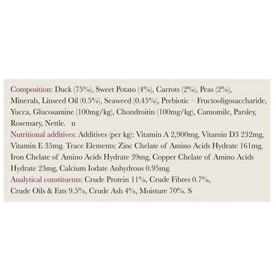 Forthglade Complete Meal Grain Free Puppy Duck Wet Dog Food