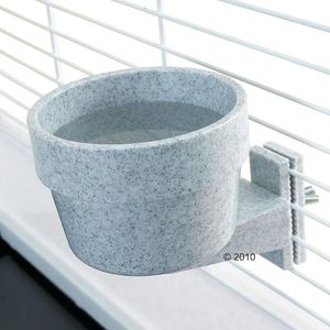 Futternapf Crock mit Schraubbefestigung