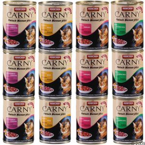 Gemengd Voordeelpakket Animonda Carny Adult 12 x 400 g