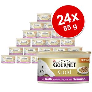 Gourmet Gold jemné kousky 24 x 85 g