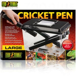 Hagen Exo Terra EX Cricket Pen with 3 tubes and 2 sponges