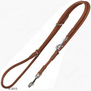 Hunter Hundeleine Round & Soft Elk cognac