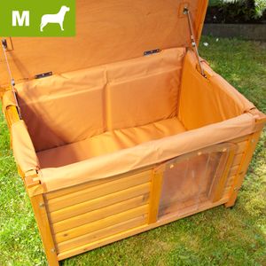 Isolierung für Hundehütte Woody mit Flachdach, Größe M