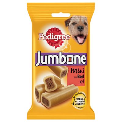 Lot d'os à mâcher Pedigree Jumbone pour chien - friandises Lot d'os à mâcher Pedigree Jumbone pour chien - friandises