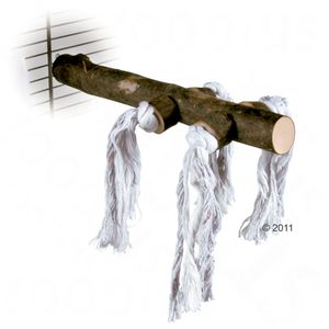 Natural Perch With Play Rope