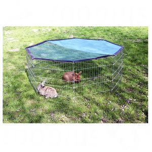 Octagonal Run with Sun Protection - 8 Sided