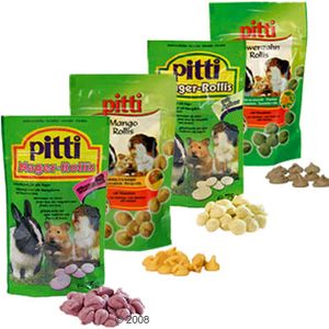 Pitti knaagdier-Rollis 75 g