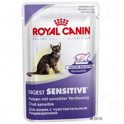 Royal Canin Cat Digest Sensitive in Gravy | Great deals at zooplus!