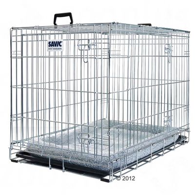 Metal Dog Cages at zooplus: Savic Dog Residence with cushion Metal Dog Cages at zooplus: Savic Dog Residence with cushion