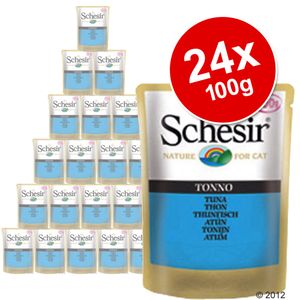 Schesir Pouch Saver Pack 24 x 100g