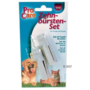 Set de brosses à dents pour chien et chat Trixie
