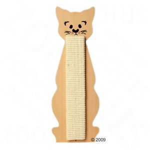 Tabla rascador en forma de gato