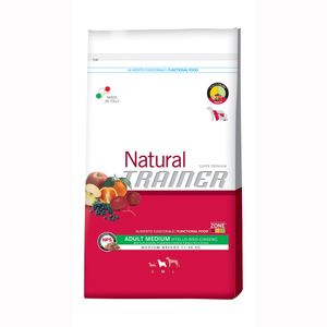 Trainer Natural Medium Manzo, Riso e Ginseng