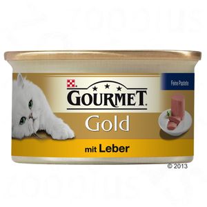 Výhodné balenie Gourmet Gold jemná paštéta 24 x 85 g