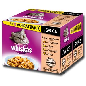Whiskas maaltijdzakjes 24 x 100 g