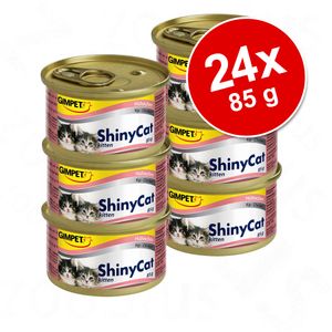 24 x 85 g Shiny Cat Selezione per gattini
