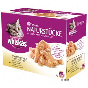 12 x 85 g Whiskas Mmmm... Semplici Bontà