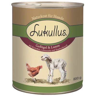2 x více bonusových bodů za Lukullus 24 x 800 g 2 x více bonusových bodů za Lukullus 24 x 800 g