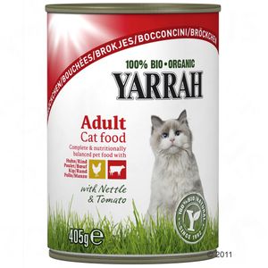 Yarrah Organic Chunks 6 x 405 g