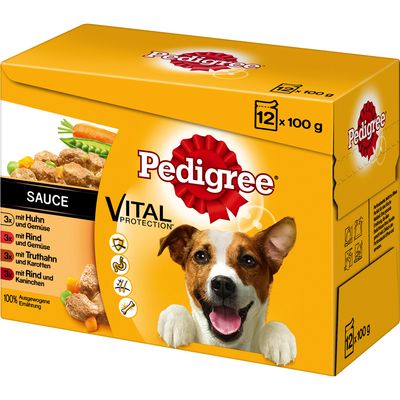 36 + 12 zdarma! 48 x 100 g Pedigree kapsička Adult v omáčce/želé 36 + 12 zdarma! 48 x 100 g Pedigree kapsička Adult v omáčce/želé