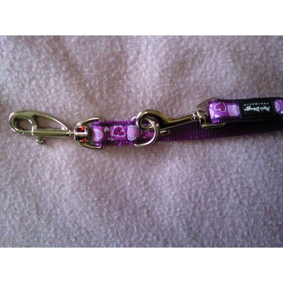 dettaglio gancio guinzaglio red dingo breezy love purple