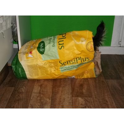 Abby:  `` Auch der letzte Krümel ist meiner!``