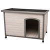 Cuccia per cani Trixie Natura Classic con tetto piatto - L: L 116 x P 79 x H 82 cm, grigio