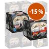 Prezzo speciale! 48 x 85g Sheba Vaschette + 48 x 37,5g Perfect Portions Manzo - Paté Classic